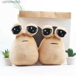 Doldurulmuş Peluş Hayvanlar 22cm Anime Oyunu Maw Peluş Oyuncaklar Kawaii Karikatür Benim Evcil Hayvan Uzaylı Pou Peluş Bebek Yumuşak Dolgulu Yastık Çocukları Noel Hediyeleri Hediyeleri231027