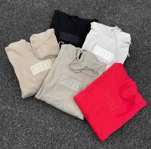 Herren Hoodies Sweatshirts Stickerei Kith Hoodie Sweatshirts Männer Frauen Box Kapuzenpullover Qualität innen Tag 211221 J230912