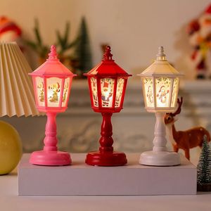 Altri articoli per feste ed eventi Luci in stile natalizio, lampade a candelabro, ornamenti da tavolo, decorazioni regalo natalizie, lampade a candela vintage a luce notturna 231027