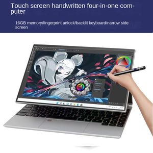 2023 14-дюймовый ноутбук с сенсорным экраном, складной игровой ноутбук для бизнес-дизайна, ноутбук для ноутбука, ноутбук для ноутбука