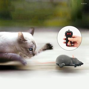 Игрушки для кошек, беспроводной пульт дистанционного управления, радиоуправляемая электронная крыса, мышь, мышь для собаки, забавная игрушка для домашних животных