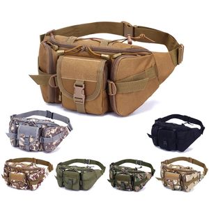 Поясные сумки для спорта на открытом воздухе, водонепроницаемая сумка для кемпинга, многофункциональный сундук для рыбалки для мужчин, камуфляжные военные тактические рюкзаки 231027