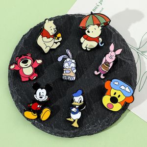 mouse duck bear badge Cute Anime Movies Games Hard Enamel Pins Collect Cartoon Brooch Backpack Hat Bag Collar Lapel Badges