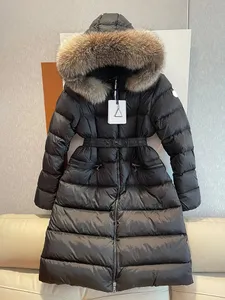 M005 quente high-end moda inverno estilo longo engrossado com capuz para baixo jaqueta design de roupas de alta qualidade luxo y2k topos femininos