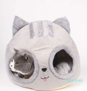 Подушка для котенка в форме головы кошки в форме головы кошки