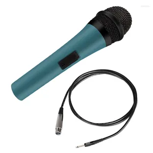 Микрофоны Динамический микрофон Профессиональный проводной голосовой микрофон для исполнения вокальной музыки