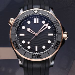 Erkekler Yüksek Kaliteli Tasarımcı İzle 42mm Case Montre Montre ile Montre Deniz Spor Otomatik Hareket Saatleri