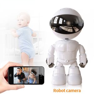 1080p robô câmera de segurança ip 360 wifi sem fio 2mp cctv câmera de vigilância de vídeo em casa inteligente p2p animais de estimação monitor do bebê