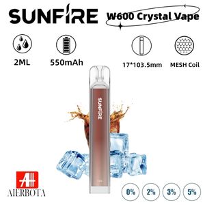 100% NewSt Hot Sell Sunfire Оригинальный Tonado Crystal 600 ОПЛАТА ВАПИ
