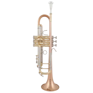MXH-300 Посеребренная труба, высококачественная латунь, золотой лак, B, плоский музыкальный инструмент, труба с футляром для мундштука