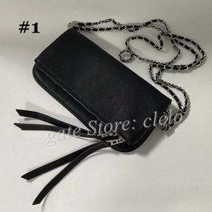 Moda klasik kadın kanat çantası pürüzsüz telefon çantası zarf çantası mini zincir crossbody çanta