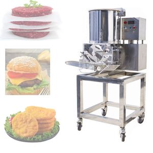 Sığır eti patty pres makinesi etli turta üreticisi pirzola tavuk nugget için makine endüstriyel makine yapmak
