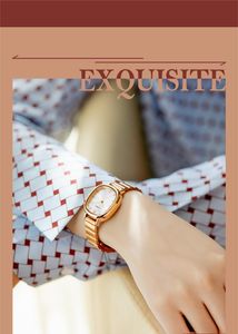 Женские часы высокого качества, роскошные модные бамбуковые канавки, стальной ремень, квадратный настольный, водонепроницаемые часы, Montre de luxe, подарки s2