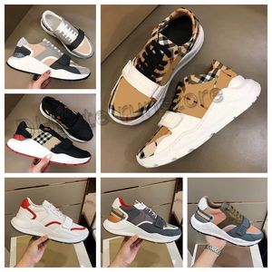 Tasarımcı Sneakers Sıradan Ayakkabı Çizgili Vintage Sneaker Platform Trainer Flats Trainers Açık Ayakkabı Sezonu Marka Marka Klasik Erkek Kadınlar Ayakkabı Renk Şeridi