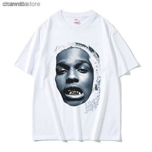 Erkek Tişörtler Rapçi Young Thug Thugger Retro Grafik Tişört Hip Hop Stil T-Shirt Erkek Moda Büyük Boy Tişörtleri Gotik Sokak Giyim T231012 T231031