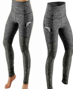 Yoga kıyafetleri pantolon açık havada atletik spor egzersiz kalitesi moda tasarımcısı kadın fitness spor yüksek bel kalça kaldırma slim5987546