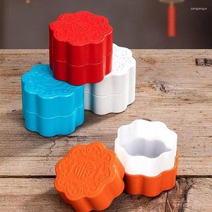Storage Bottles Mini Portable Square Round Aluminum Can Multifunction Tea Seasoning Flower Sealed Candy Packaging Box Kitchen Tools