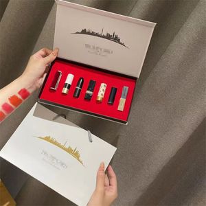 Brand Limited Edition 7 Piece Matte Lipstick Sample Set Lipstick Lip Gloss Set Gift Set