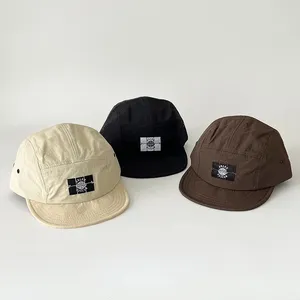 Top kapakları kısa brim beyzbol şapkası kadınlar düz fatura kamp gorras düz renkli erkekler düşük taç klasik ayar gorros