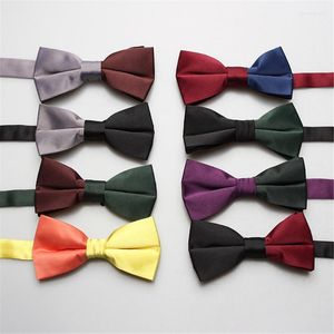 Бобовые галстуки новинка лоскутные бабочки для мужчин свадебный галстук черный шелк