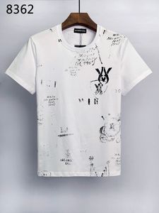 DSQ Phantom Kaplumbağa Erkek Tişörtleri Siyah Beyaz Şiçalı Mike Marka Motifi Erkekler Yaz Moda Sokak Giyim Hip Hop T-Shirt Tees Kısa Kol Üstleri 20206