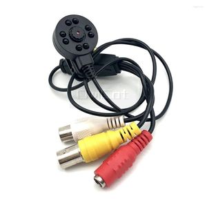 HD 720p Mini Ahd Ahd Audio Audio Mirophone BNC RCA DC 1,0 мегапикселя Micro Clip небольшой наблюдение