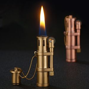 Windproof Retro Petroleum Lighter Gasoline Unusual Lighters Smoking Accessories Torch Gadgets For Men Survival Camping Flint Lighter