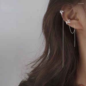 Brincos de backs 925 clipes de orelha de strass de prata esterlina Mulheres design exclusivo Sexy de alta qualidade Jewelry casal presente hipoalergênico