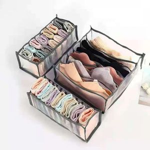 Dolap Organizer Depolama Kutusu Katlanabilir iç çamaşırı organizatörleri depolama çekmecesi kot çoraplar ayırma organizatör pantolon depolama