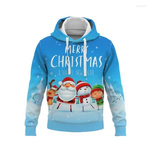 Erkek Hoodies 2022 Kış Çocuk Noel Hoodie Boys Giyim Karikatür Baskı Süvari