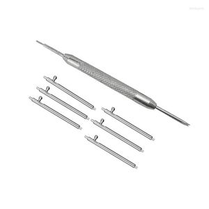 Onarım Kitleri 7 PCS Aksesuar Araçları Metal Bilezik Saat Bantları Açıcı Kayışı Değiştirme Yay çubuğu Bağlantı Pimi Çıkma Aracı 1.8 20