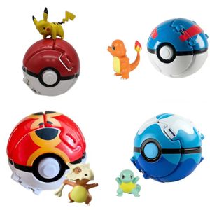 Плюшевая игрушка из фильмов и фильмов L Poke Ball Playset с боевыми фигурками Pokeball Pack для детского набора Pokeballs Drop Delivery 2022 Mxhome Amnyp