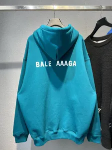 Erkek Büyük Beden Kapşonlu Sweatshirt Yuvarlak yakalı işlemeli ve baskılı polar tarzı sokak saf pamuklu qwf ile yazlık giyim