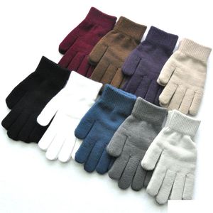 Пяти пальцев перчатки женские пакеты мужские зимние перчатки для мужчин Женская мужчина мужская перчатка рождественская оптовая доставка 2021 f dhhqb