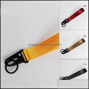 Вечеринка FAUR Colorf Racing Caychain Party Part Ferver Lanyard с металлическим Keyring 933 B3 Drop Delivery 2021 Home Garden Festive Supplies DHFHW