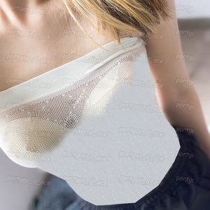 Harfler İşlemeli Kadın Tişörtlü Kolsuz Örh Üstler Seksi Bandeau Lingerie Üstler