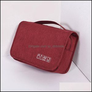 Depolama Çantaları Kadın İş Seyahat Makyajı Depolama Kutuları Asılı Duvar Tipi Kozmetik Çanta Organizatör Farklı Stil 13 5GM J1 DHACX