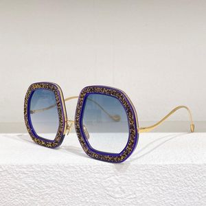 Elmas güneş gözlüğü yüksek kaliteli tasarımcı gözlük marka tasarımcısı kadın metal tapınak unsurları süslenmiş yuvarlak çerçeve karlsson moda gözlükleri orijinal kutu