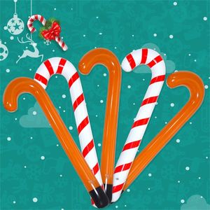 Diğer Etkinlik Partisi Malzemeleri 2 PCS 90cm Noel Şişme Bases Lolipop Balon Mutlu Noel Süsleri Toptan Noel Dekorasyon Kolye Hediyeleri 220908