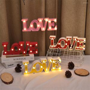 Love Neon Lights Led Sign Декор ко Дню Святого Валентина Свадебная комната Спальня Романтическая атмосфера Украшения Реквизит Праздничные атрибуты