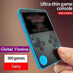 Gag Toys Portable Game Players Ultra Thin Handheld Video Console Player Built-in 500 Games Retro Gaming Consolas De Jogos Video