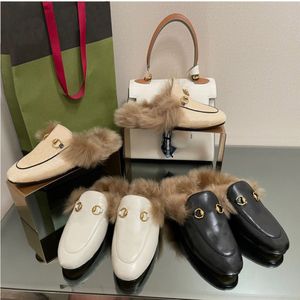 Designer chinelos de peles Princetown mulas genu￭nos apartamentos de couro feminino sapatos casuais sapatos de cadeia de metal masculino de la￧a de veludo de renda tamanho 35-46