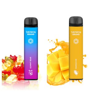 QK 2022 OEM Tek Kullanımlık Vape Bertaraf Vapes Tastefog Grand 4000 Pufs şarj edilebilir e-sigara üreticisi doğrudan satış hızlı teslimat