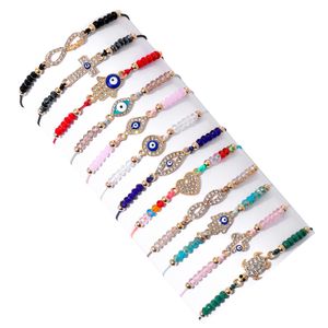Очарование браслетов L 24/ Egle Eye Pack для женщин, девочки, мальчики, мексиканские браклетты устанавливают защиту Amet Amet Amet Jewelry Gift Drip