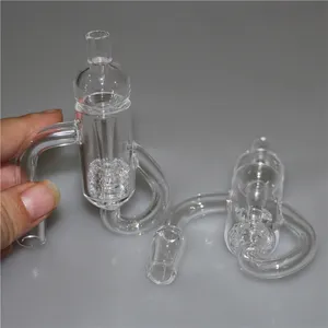 Sigara seti kuvars elmas döngü banger tırnak yağı düğüm geri dönüşüm karbonhidrat kapağı dabber ekleme kase 10mm 14mm 19mm 19mm erkek dişi su boruları kül yakalama dabber alet