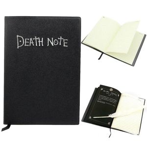 Блокноты A5 Anime Death Note Note Book Set Set Leather Journal и ожерелье Печок Journal Death Note Pad для подарка 220914