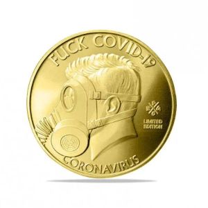 Я пережил 2020 г. Серебряные памятные монеты Подарок монеты для друзей Семейных Коллекционеров Орнамент