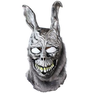 Parti Maskeleri Film Donnie Darko Frank Evil Tavşan Maskesi Cadılar Bayramı Parti Cosplay Props Lateks Tam Yüz Maskesi 220915