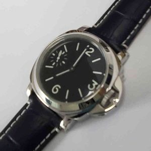 Часы высокого качества, роскошные часы Staal Bomax Marina, мужские часы с ручным заводом, 44 мм, спортивные прямые минеральные стекла, стрелки M3 7rjk