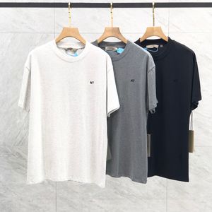 22FW Bahar Yaz ABD Küçük Flock Logo Tee Skateboard High Street Wear Tshirt Erkek Kadınlar Kısa Kollu Tişört